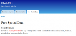 Download free basic cartography from around the world_diva-gis-web