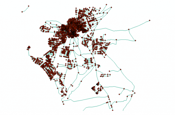 Creating a Network Dataset using ArcGIS