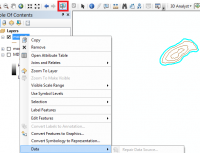 Calculating the volume of a surface using ArcGIS