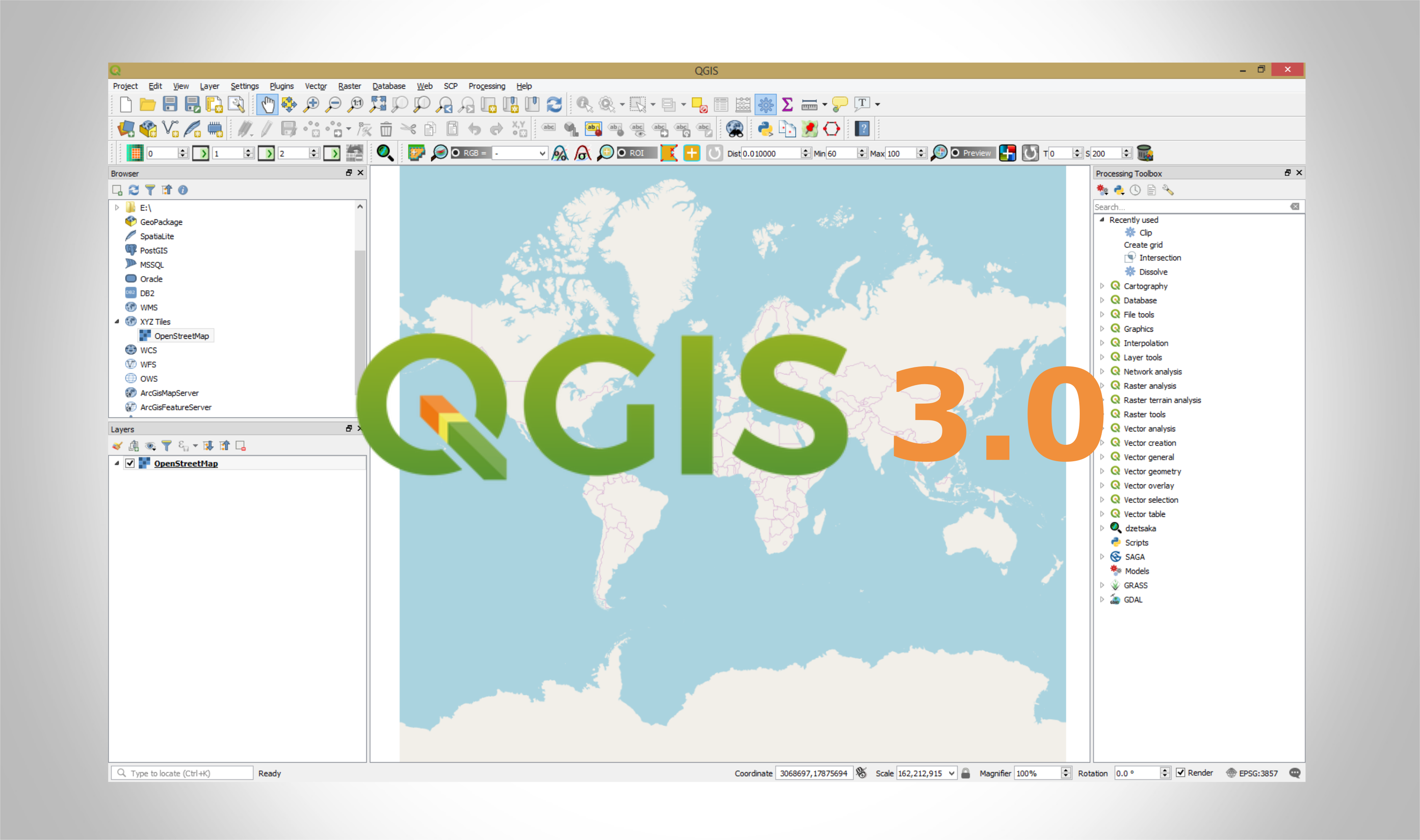 How to add OpenStreetMap Basemaps in QGIS 3 0