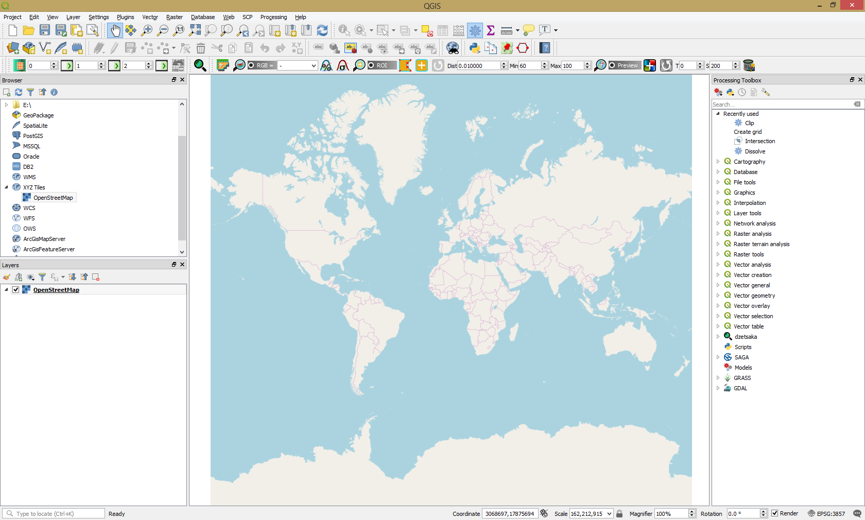 Openstreetmap карта высот