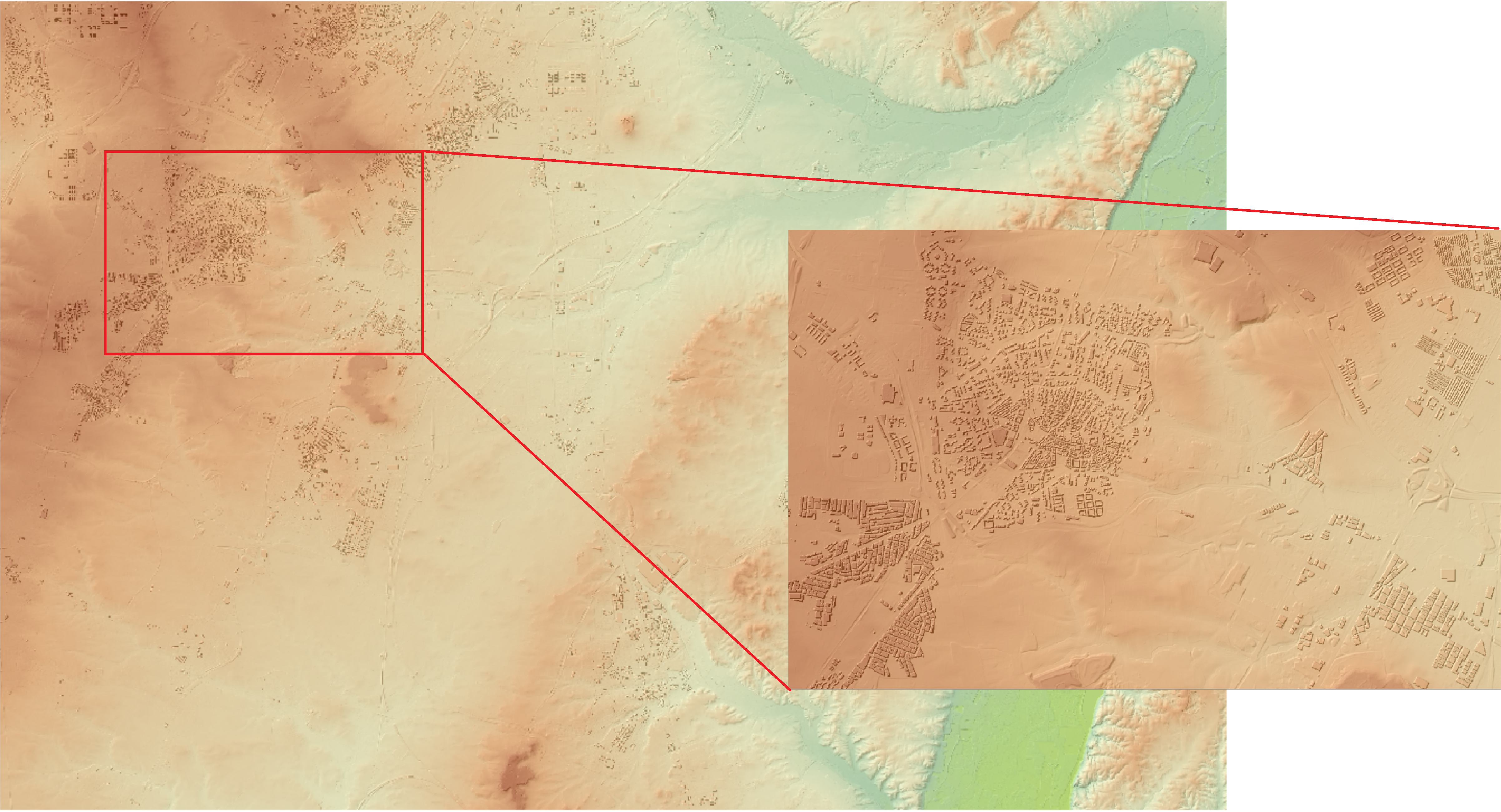 Incorporate vector data into a Digital Elevation Model using QGIS 3 0