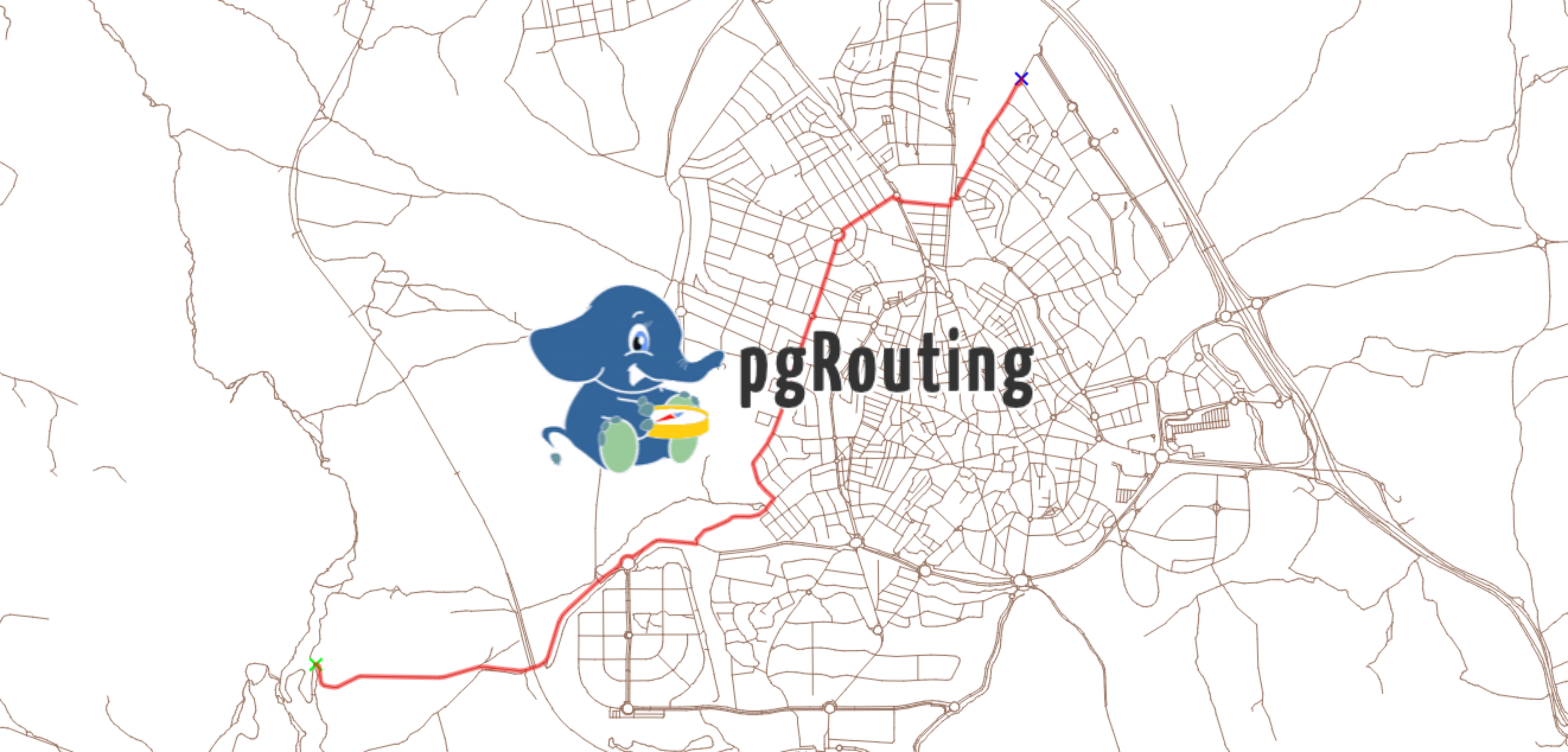 Simple route analysis with pgRouting and QGIS