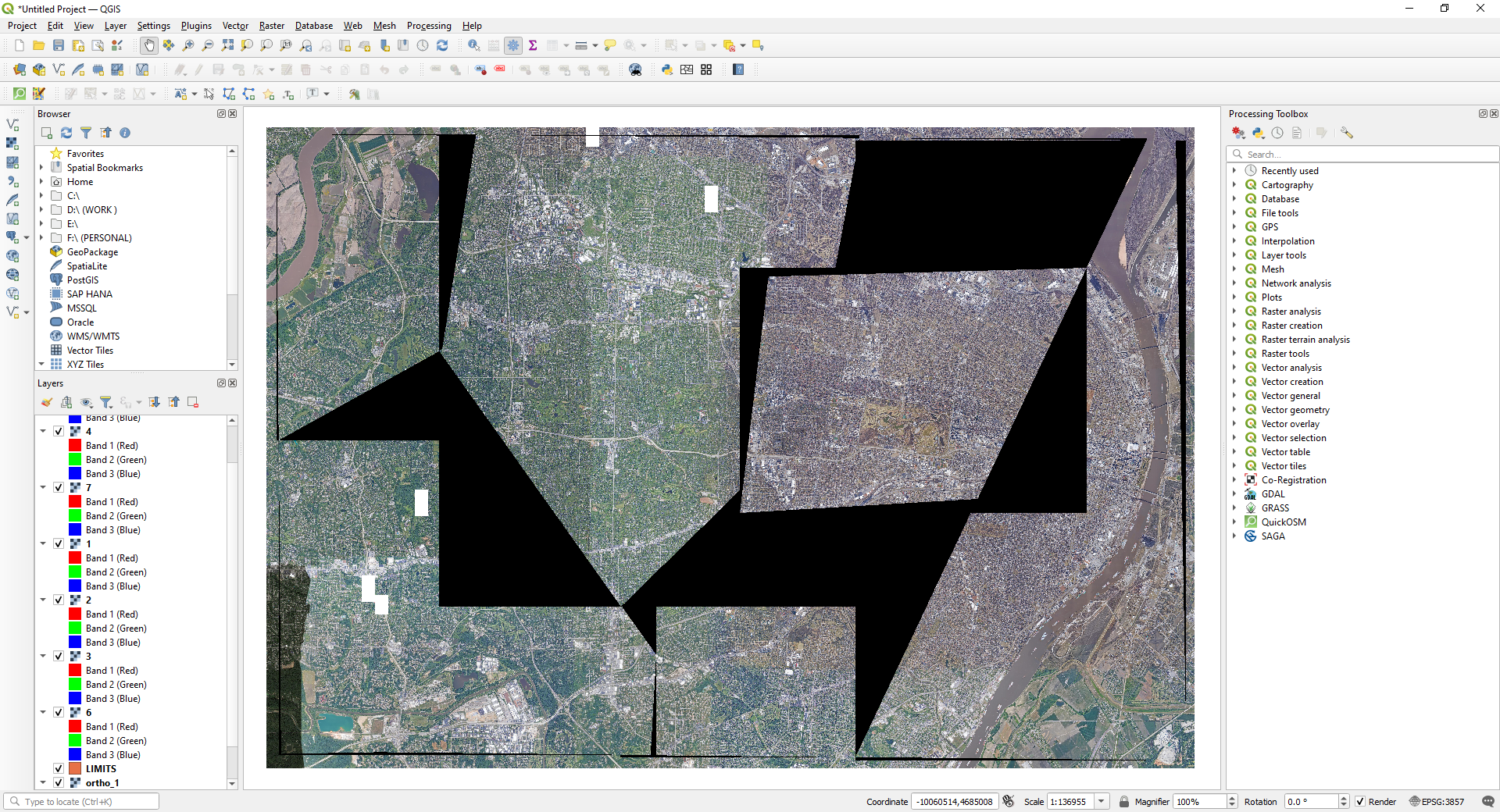 Remove Raster Image Qgis Easy way to manage big raster layers in QGIS | TYC GIS
