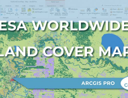 ESA worldwide land cover map