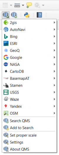 QuickMapServices Plugin – easy way to add basemaps in QGIS