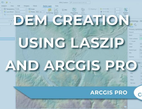 DEM creation using LASzip and ArcGIS Pro